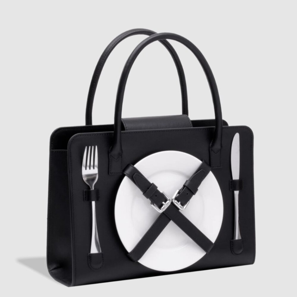 NWOT Nik Bentel Studio the Dinner Bag Black by Nik Bentel Brand New without Tags